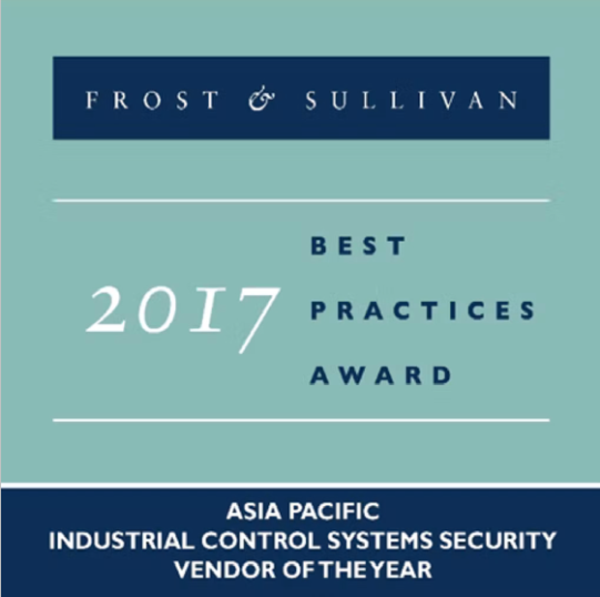 Frost & Sullivan Asia Pacific ICT Security Vendor of the Year 2017